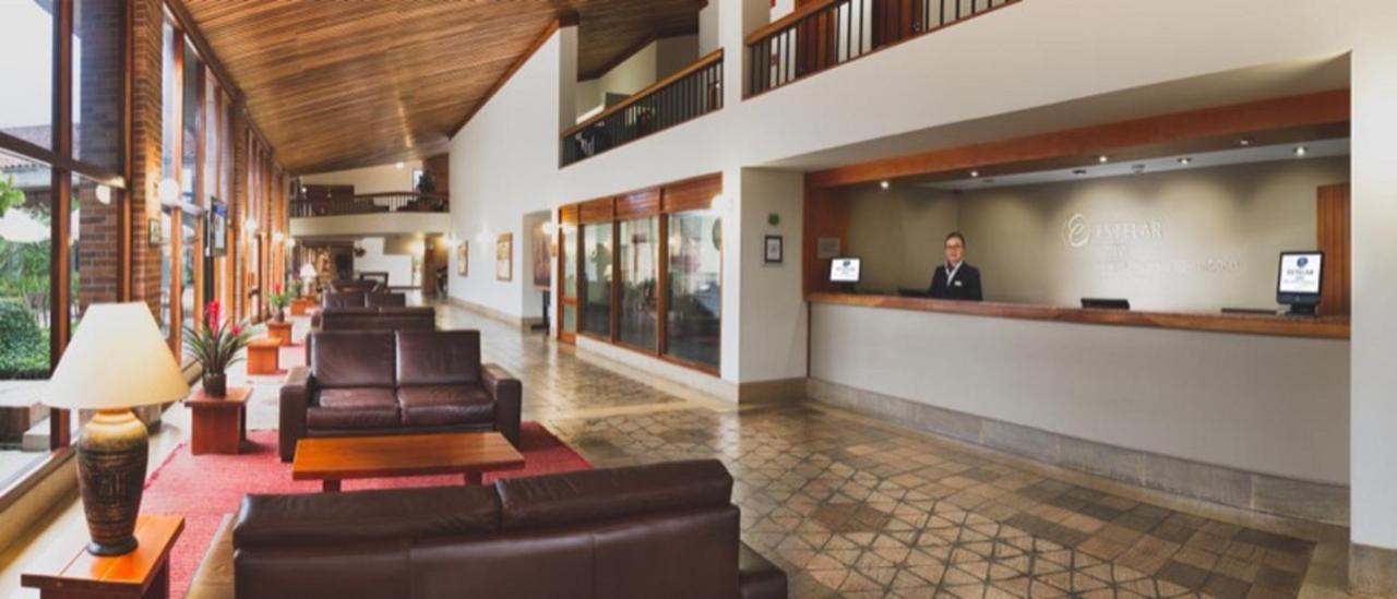 Estelar Paipa Hotel Spa & Y Centro De Convenciones 외부 사진 The lobby of the hotel