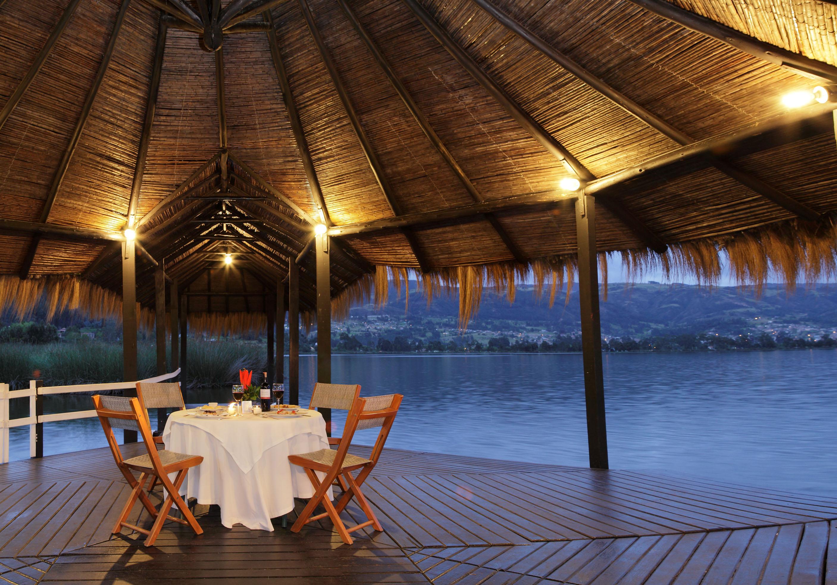 Estelar Paipa Hotel Spa & Y Centro De Convenciones 외부 사진 The restaurant at the resort