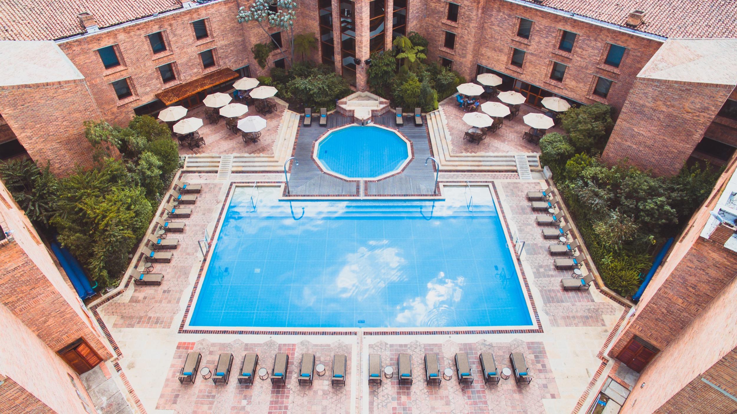 Estelar Paipa Hotel Spa & Y Centro De Convenciones 외부 사진 The pool at the hotel