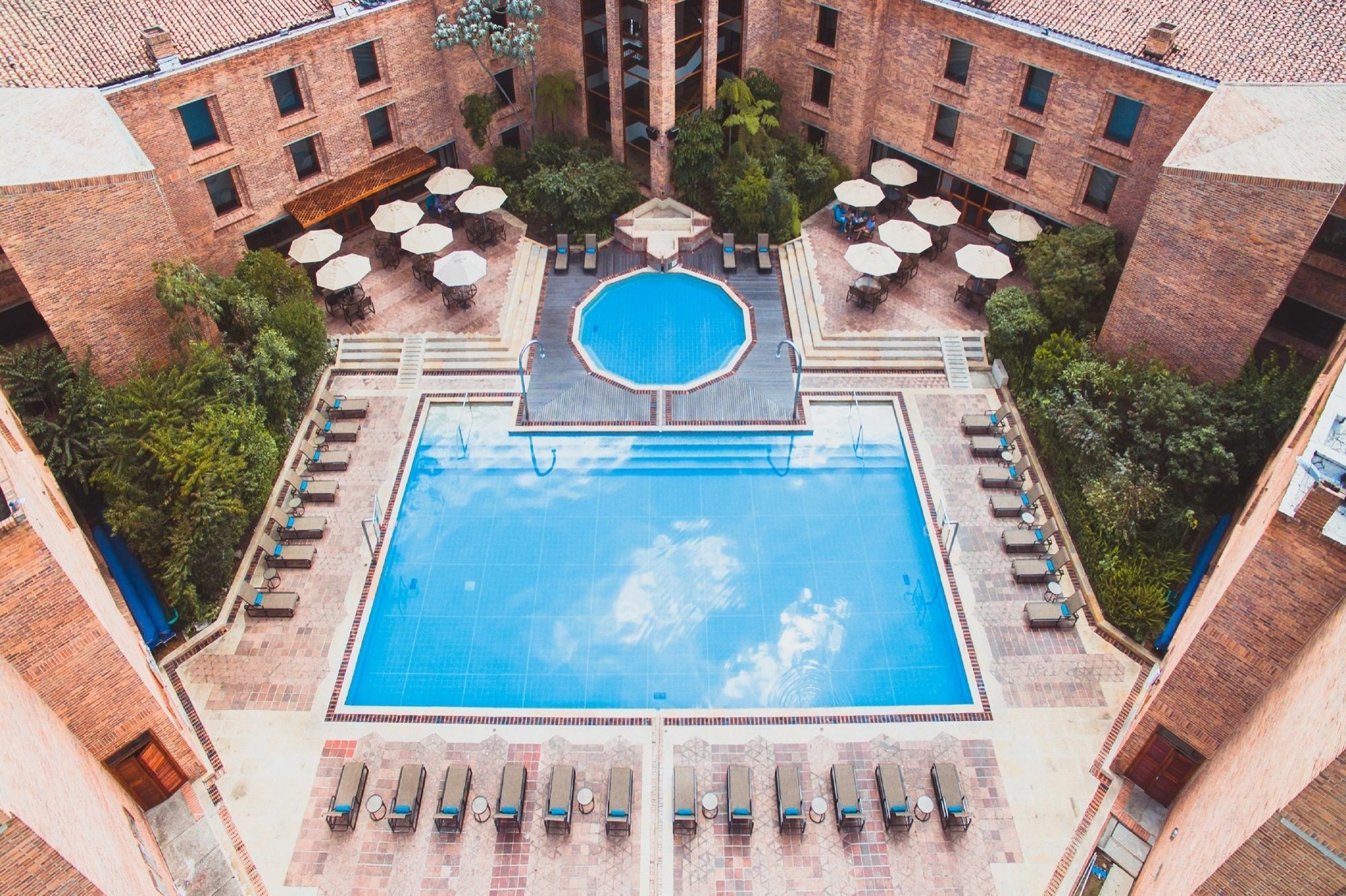 Estelar Paipa Hotel Spa & Y Centro De Convenciones 외부 사진 The pool at the hotel